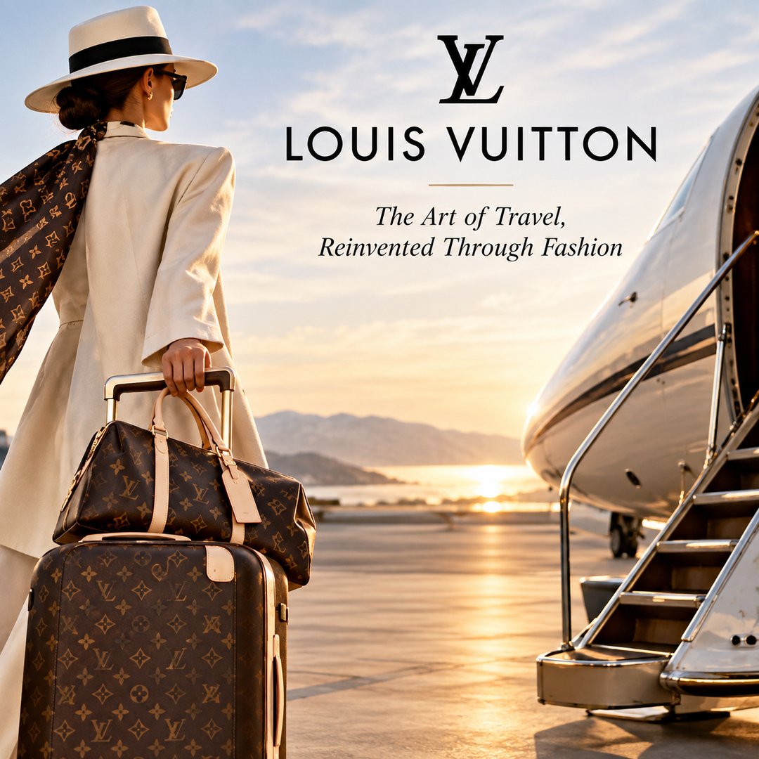 LOUIS VUITTON — The Art of Travel, Reinvented Through Fashion