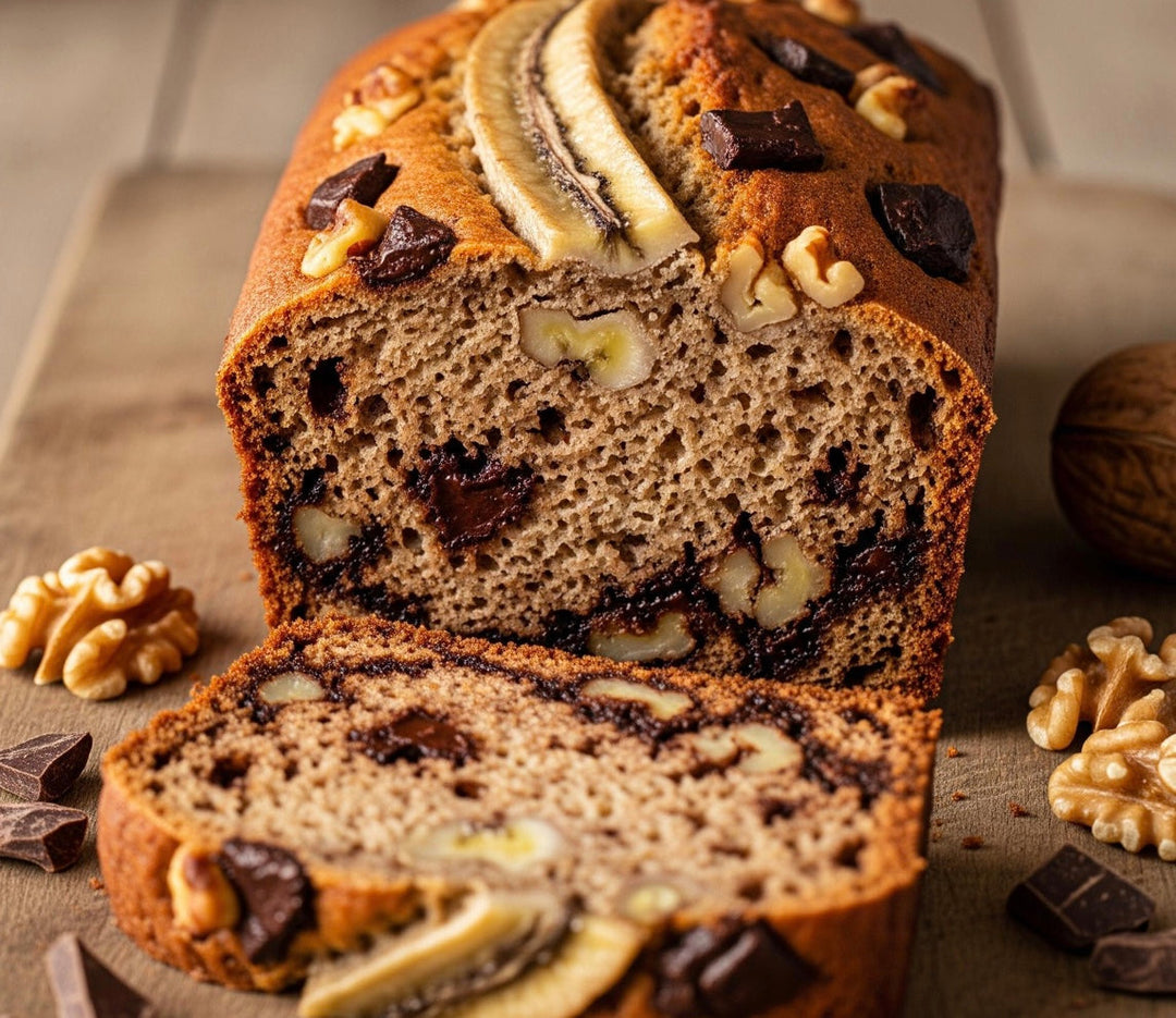 The Most Decadent Banana Bread